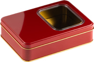 190x135x45mm (Pencereli) Kırmızı