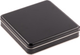 198x198x40mm Siyah